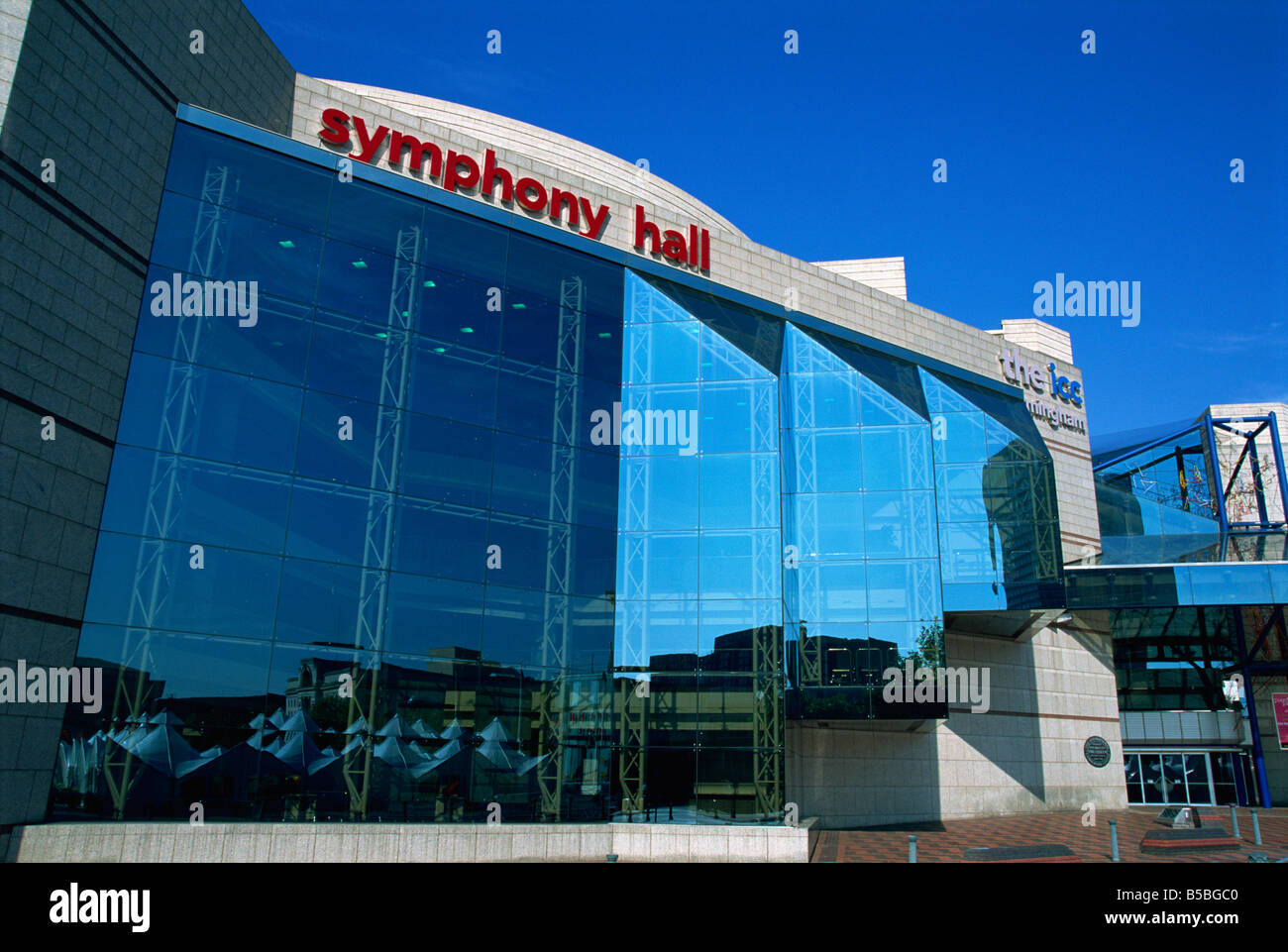 Symphony Hall, Centenary Square, Birmingham, England, Europe Stock Photo