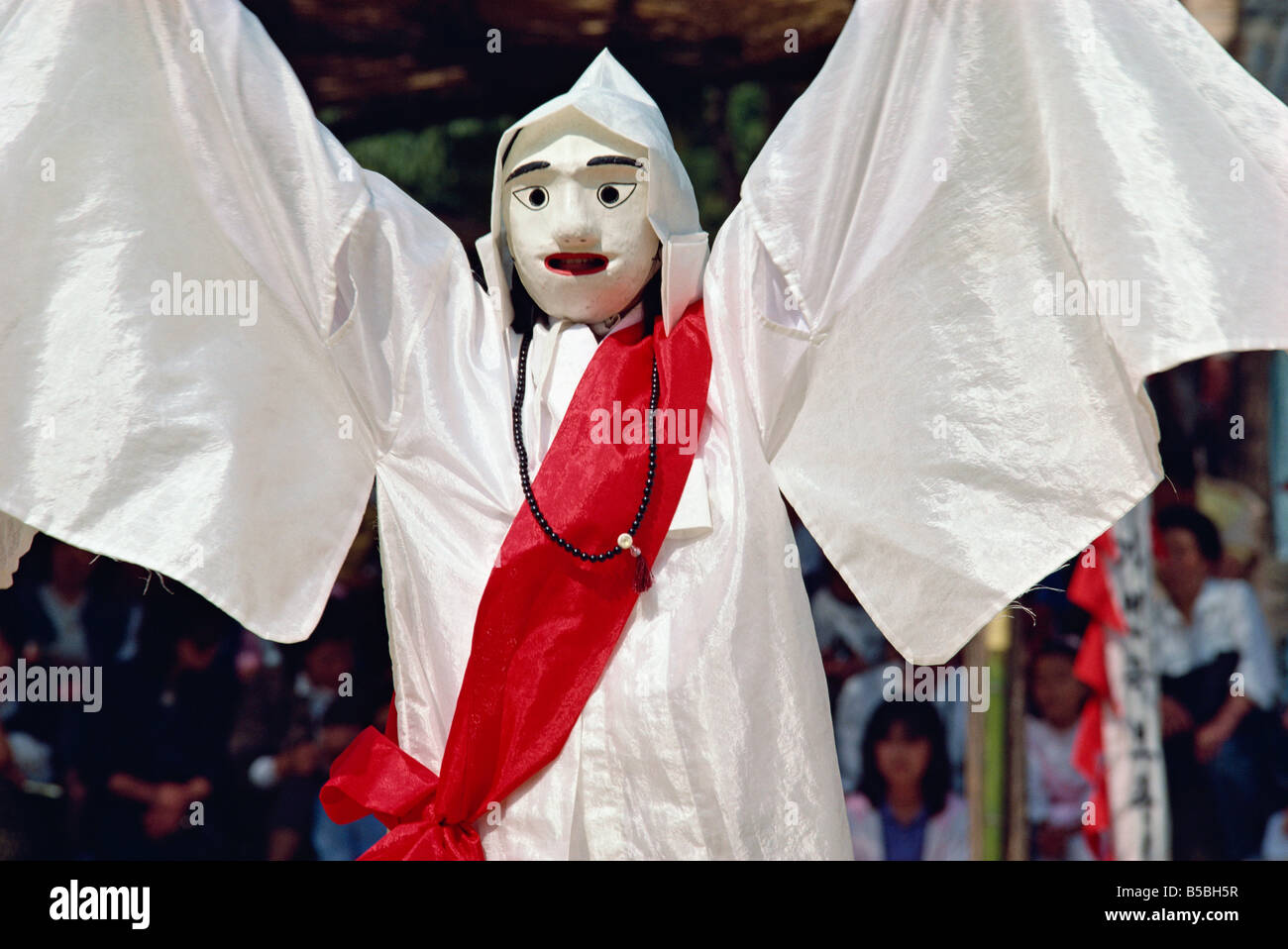 Masked dance drama South Korea Asia A Evrard Stock Photo