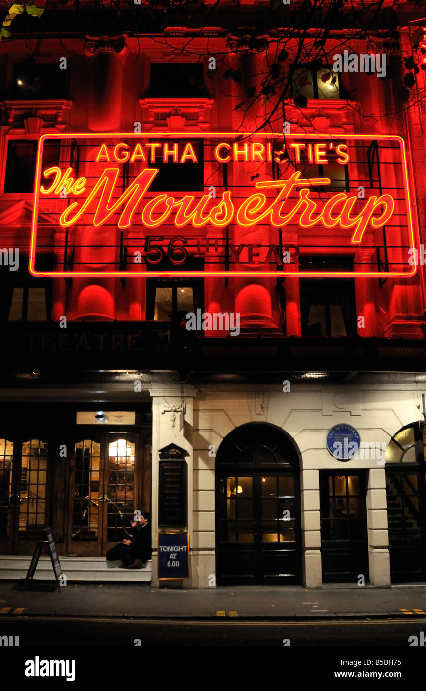 The 56th year of Agatha Christie s The Mousetrap at St Martins theatre ...