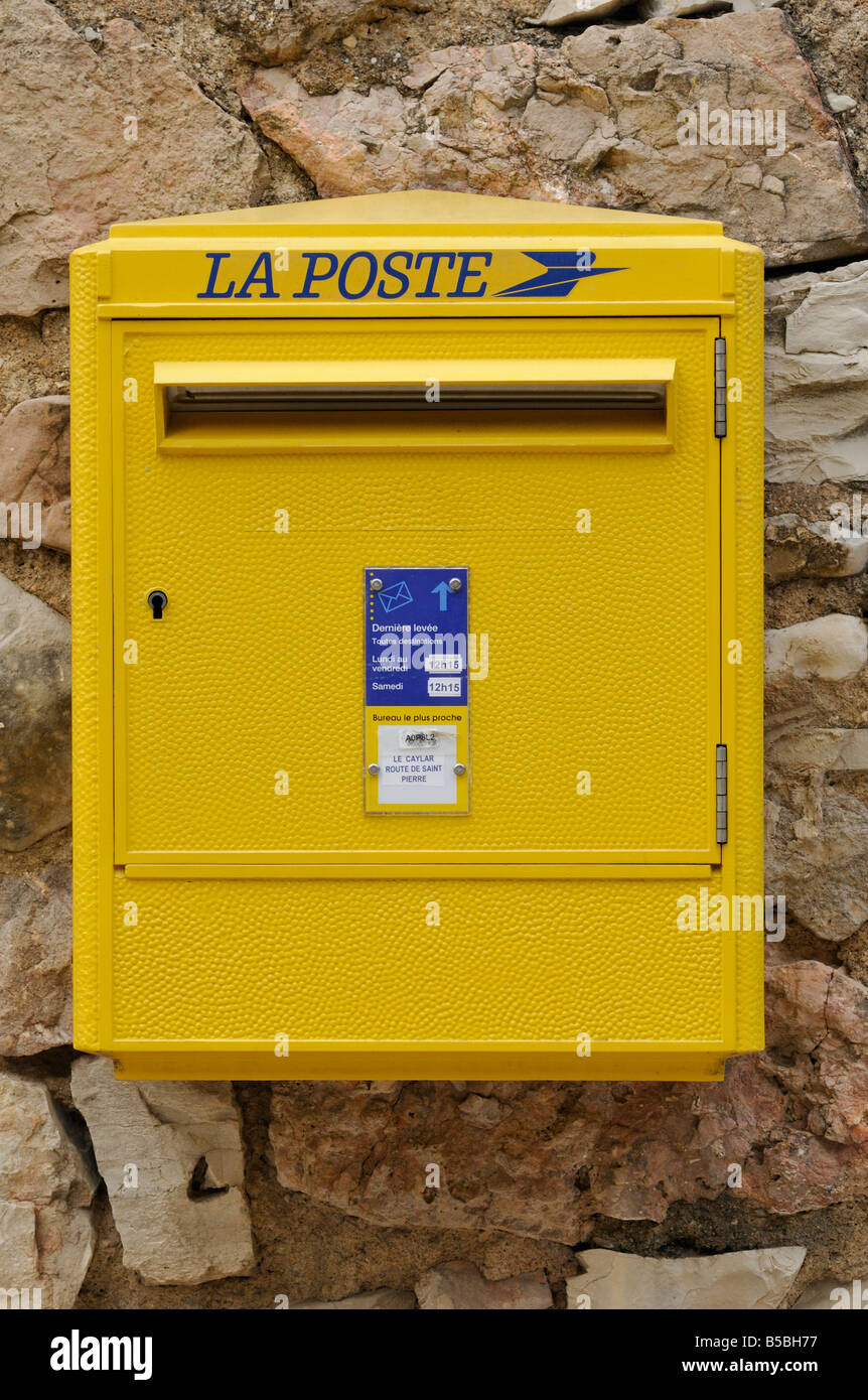French mail box Stock Photo Alamy