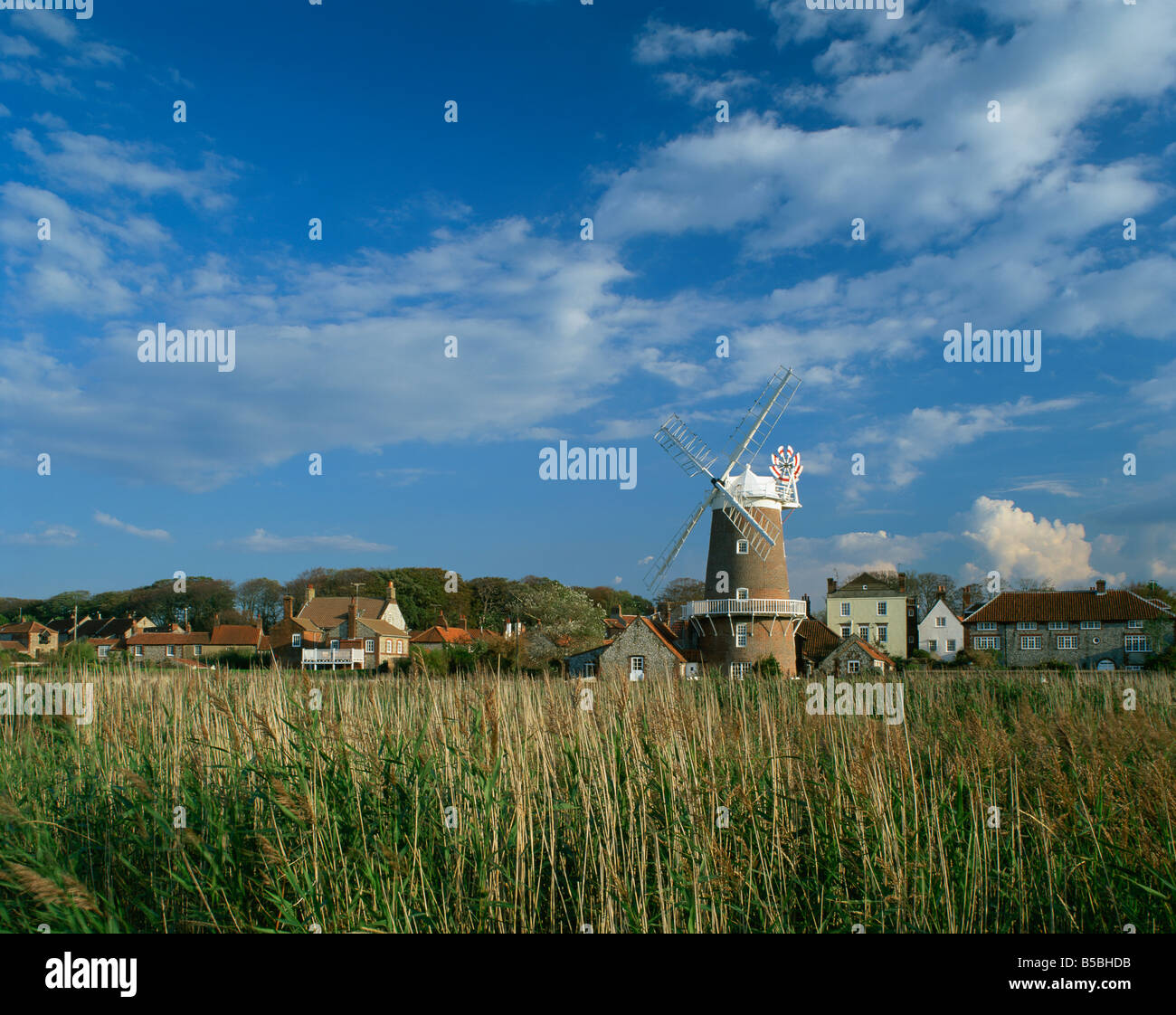 Windmill At Cley Next The Sea Norfolk England United Kingdom - 