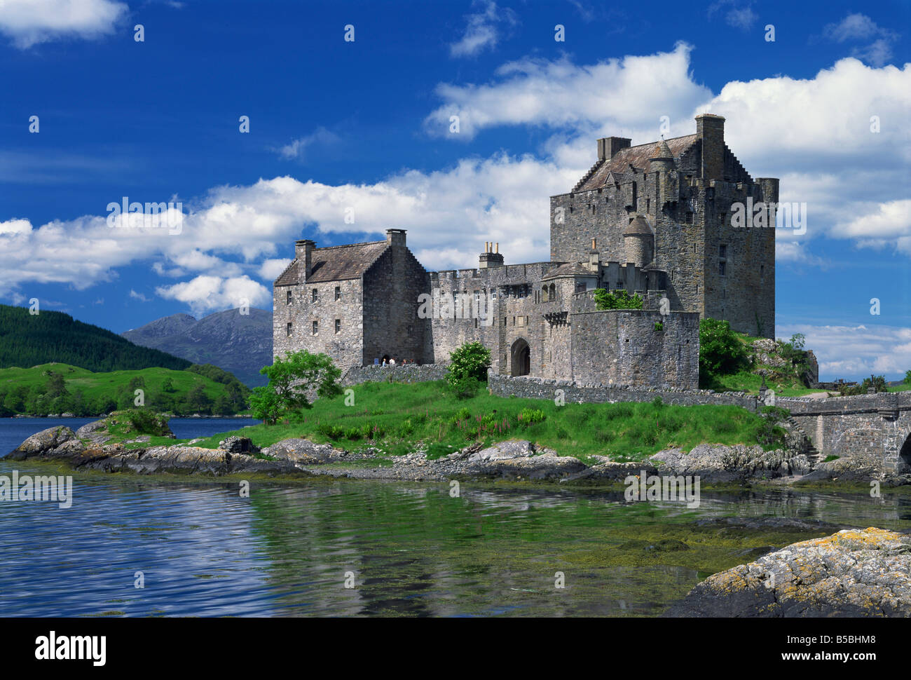 Eilean Donan Castle Scotland United Kingdom Europe Stock Photo