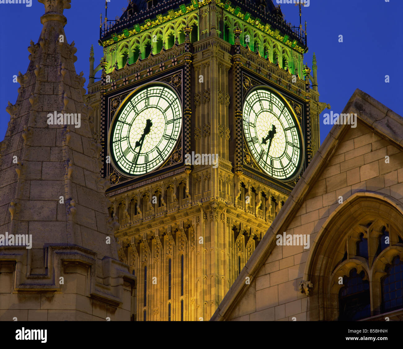Big Ben London England United Kingdom Europe Stock Photo