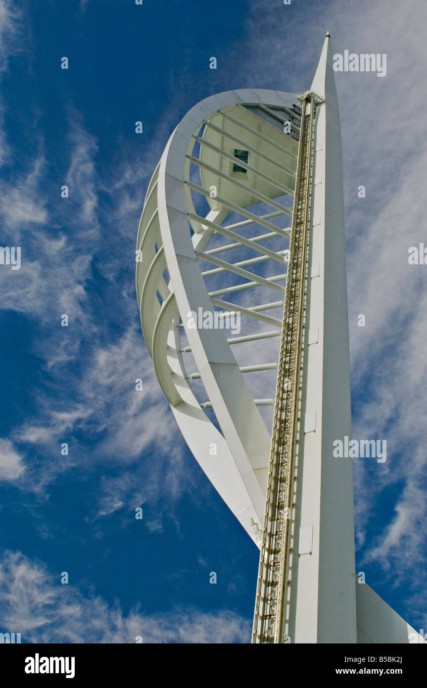 The Spinnaker Tower, Harbourside, Portsmouth, Hampshire, England, Europe Stock Photo