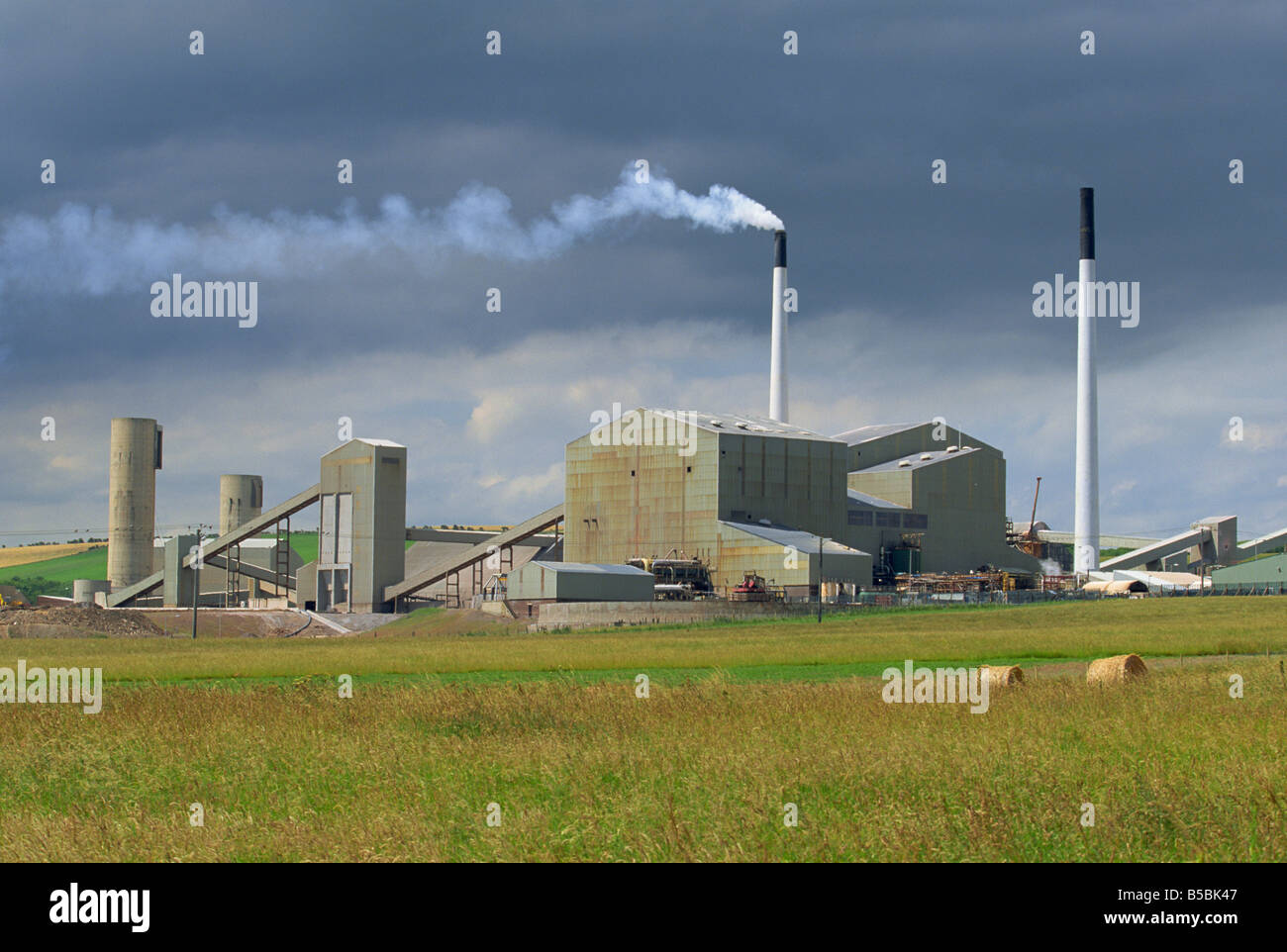 Potash plant between Whitby and Saltburn, North Yorkshire, Yorkshire ...