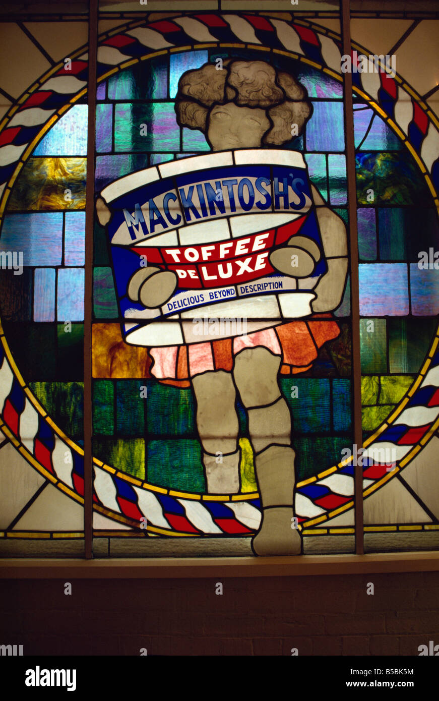 Stained glass, Calderdale Industrial Museum, Halifax, Yorkshire ...