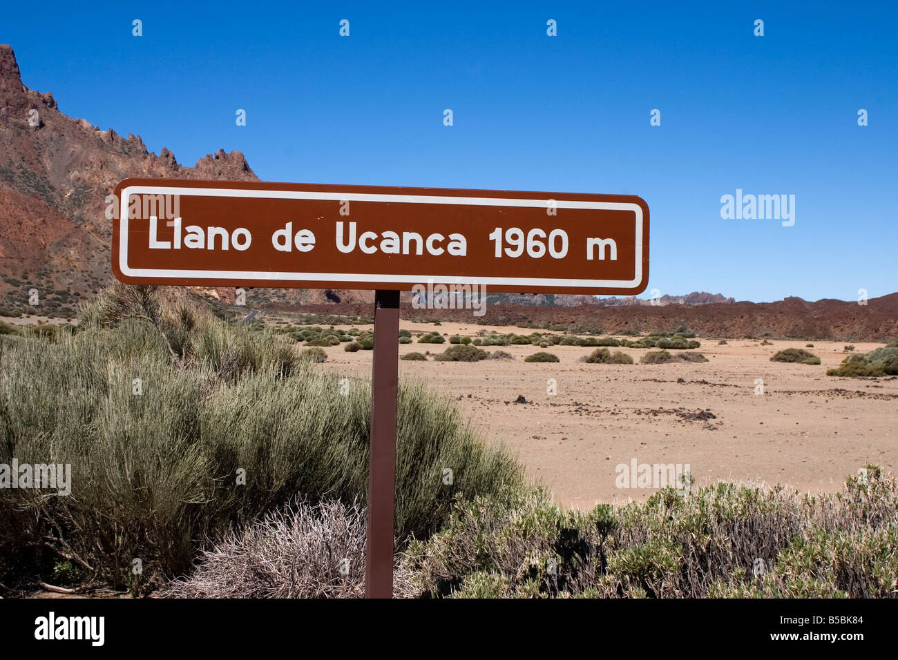 Llano de Ucanca, Parque Nacional de Las Canadas del Teide (Teide National Park), Tenerife, Canary Islands, Spain, Europe Stock Photo