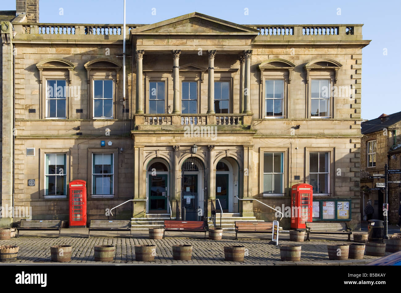 Craven Museum and Gallery in High Street, Skipton, 'North Yorkshire', England, 'Great Britain' Stock Photo