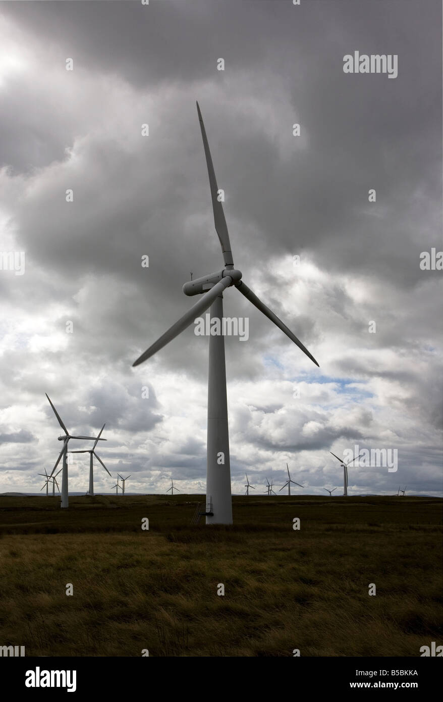 Carno wind farm hi-res stock photography and images - Alamy