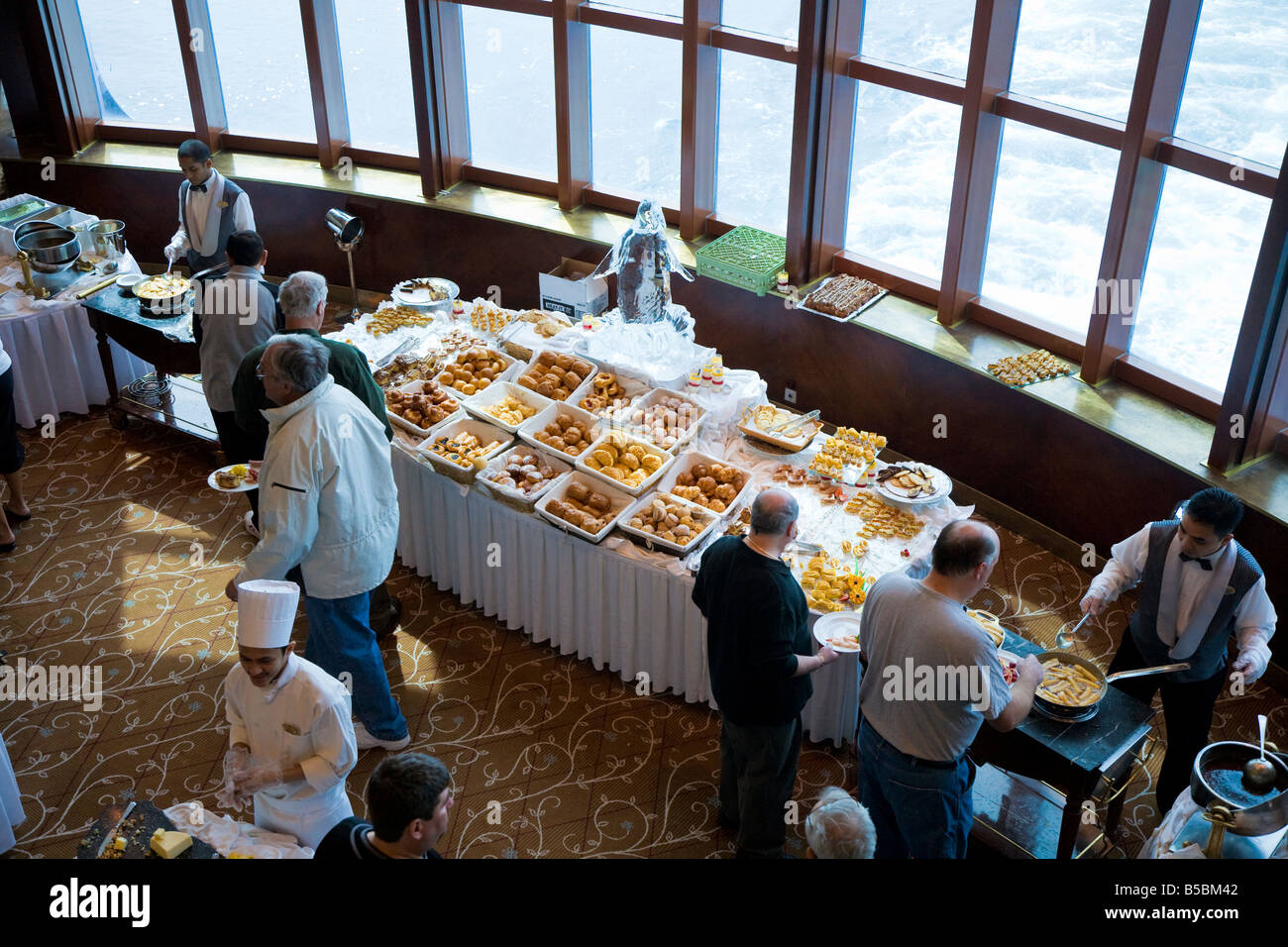 Breakfast Buffet Served Onboard Celebrity Cruise Line's Infinity Cruise ...