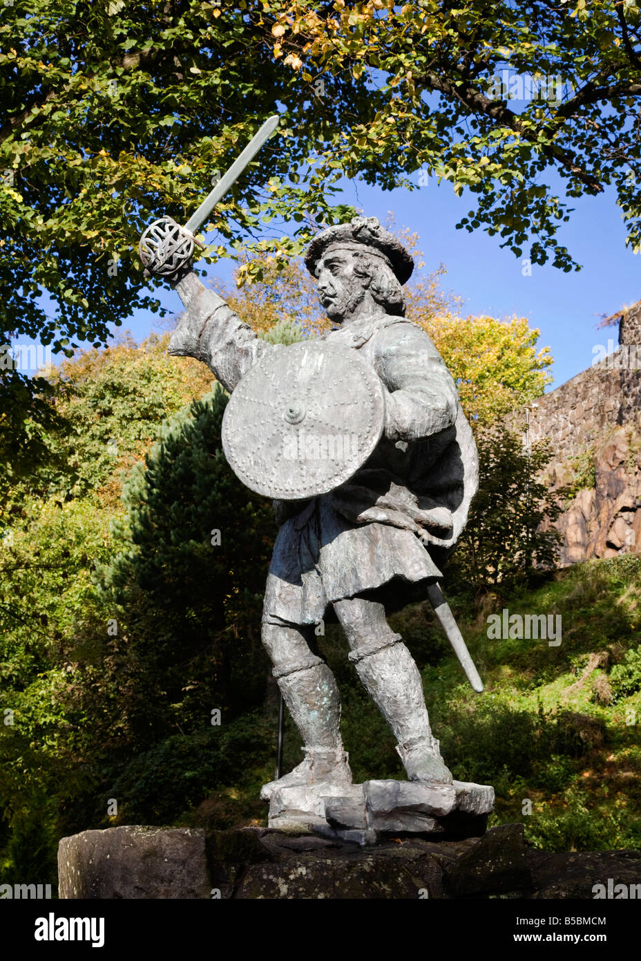 Statue of Rob Roy MacGregor, City of Stirling, Scotland Stock Photo Alamy