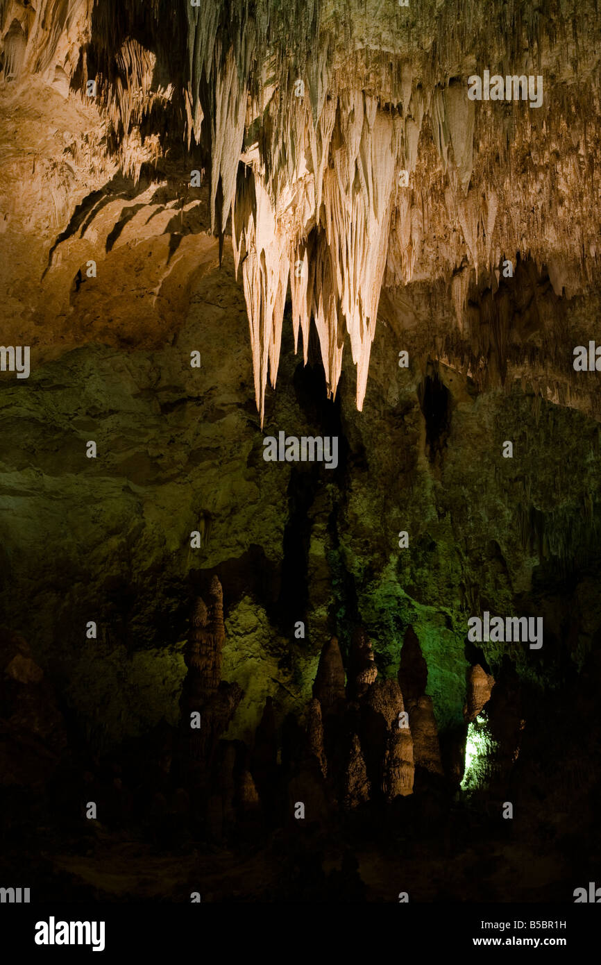 The Chandelier Carlsbad Caverns National Park in New Mexico, USA