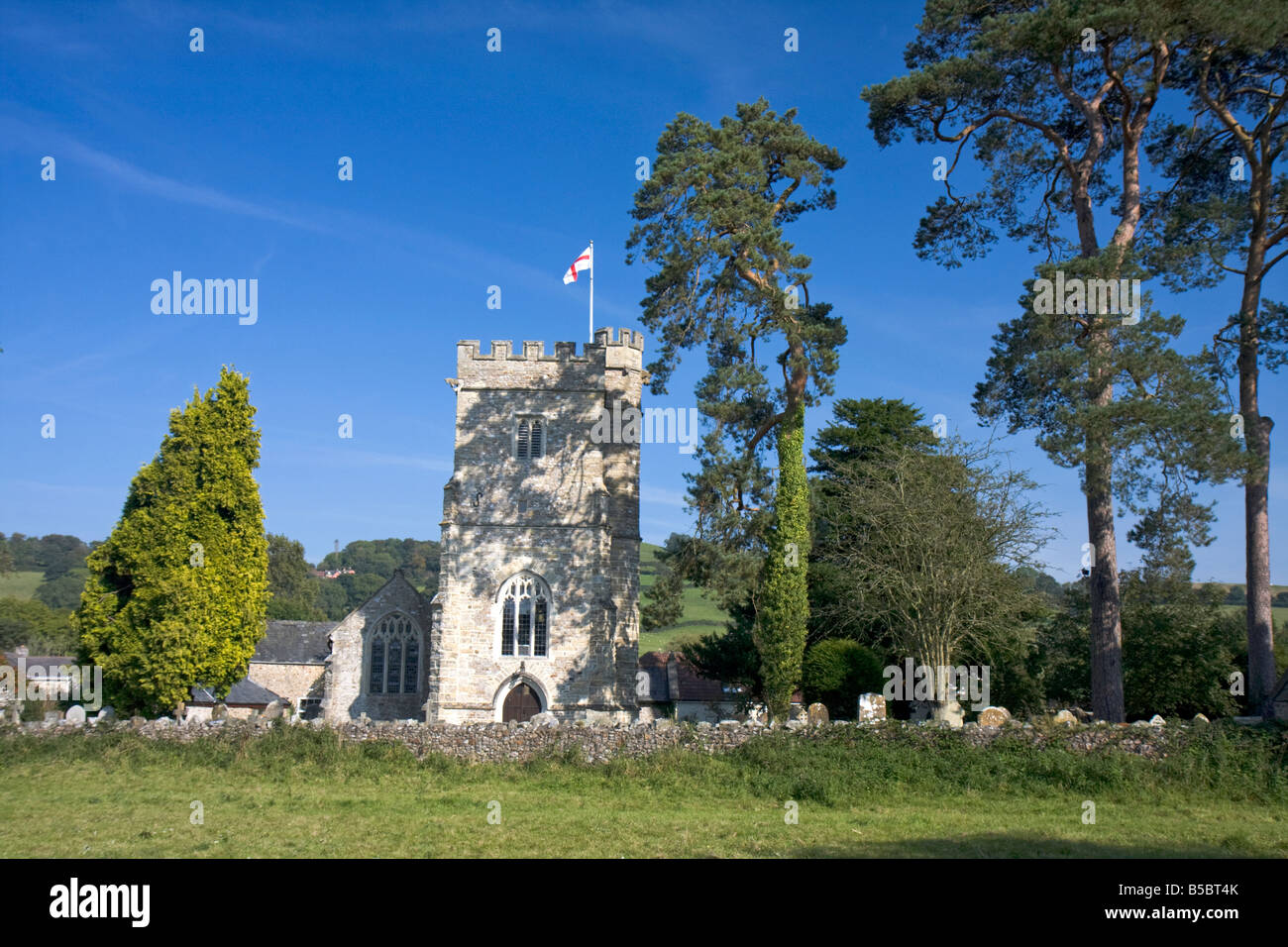 St Peter's Church, Dalwood, East Devon Stock Photo Alamy