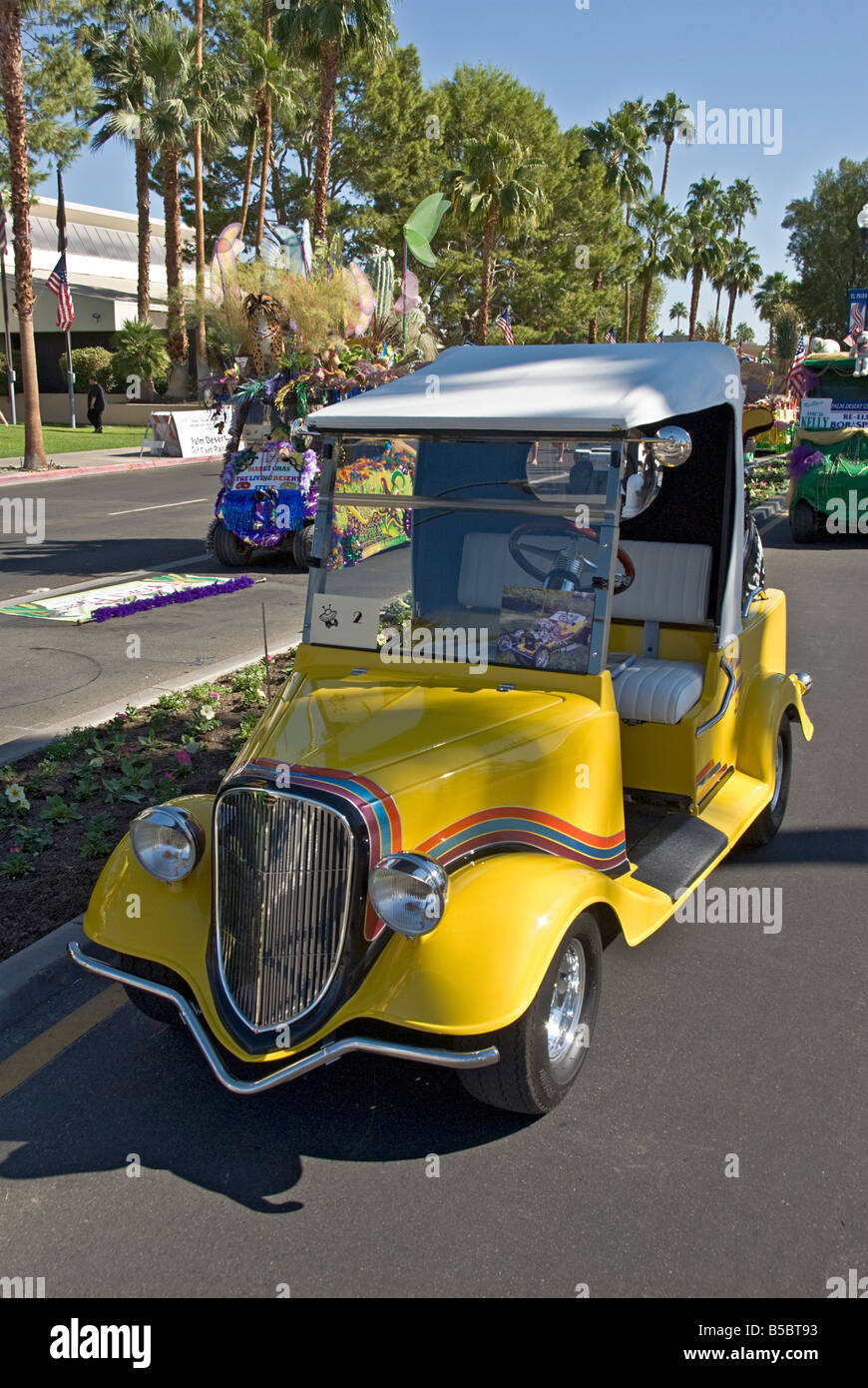 Golf Cart Decorated Stock Photos Golf Cart Decorated Stock