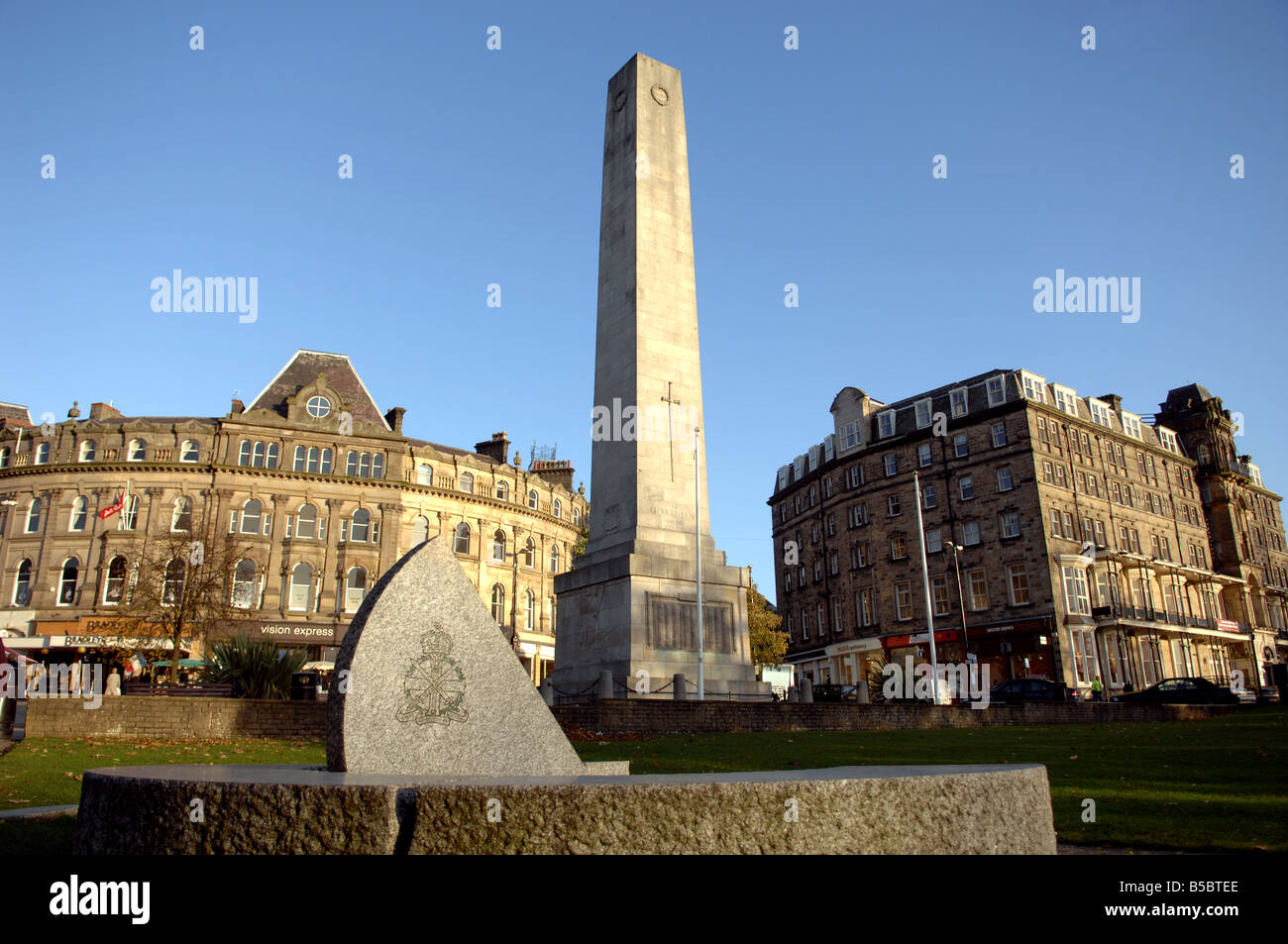The war memorial at Harrogate in Yorkshire UK Photo by Simon Dack Stock Photo