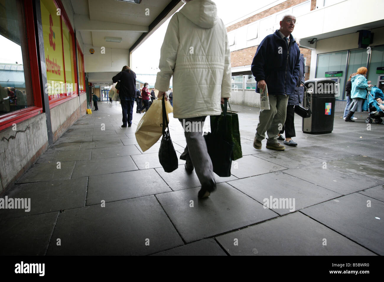 Fife Kingdom Shopping Centre in the centre of Glenrothes during the ...