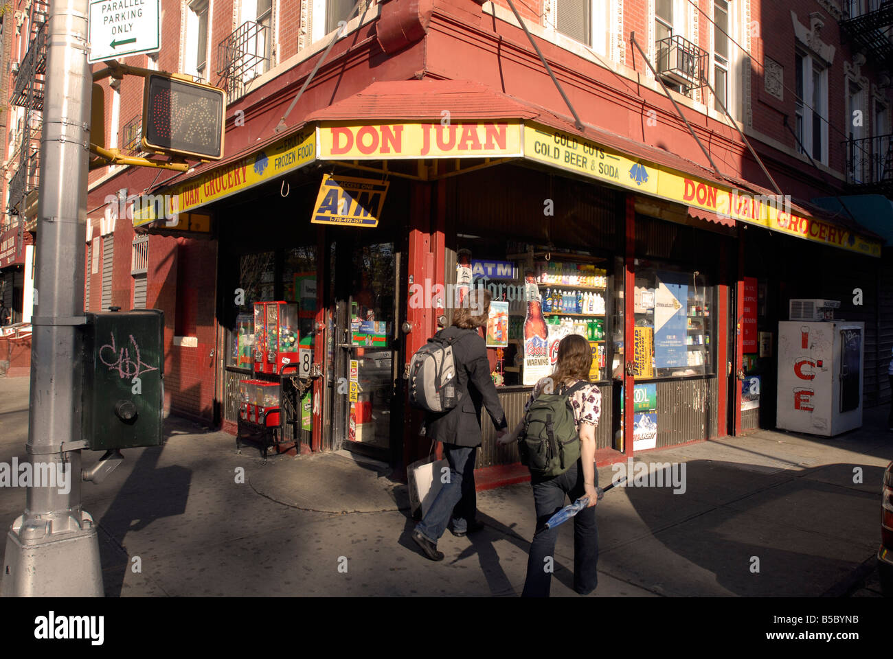 Grocery store in the Lower East Side of New York on Sunday October 26