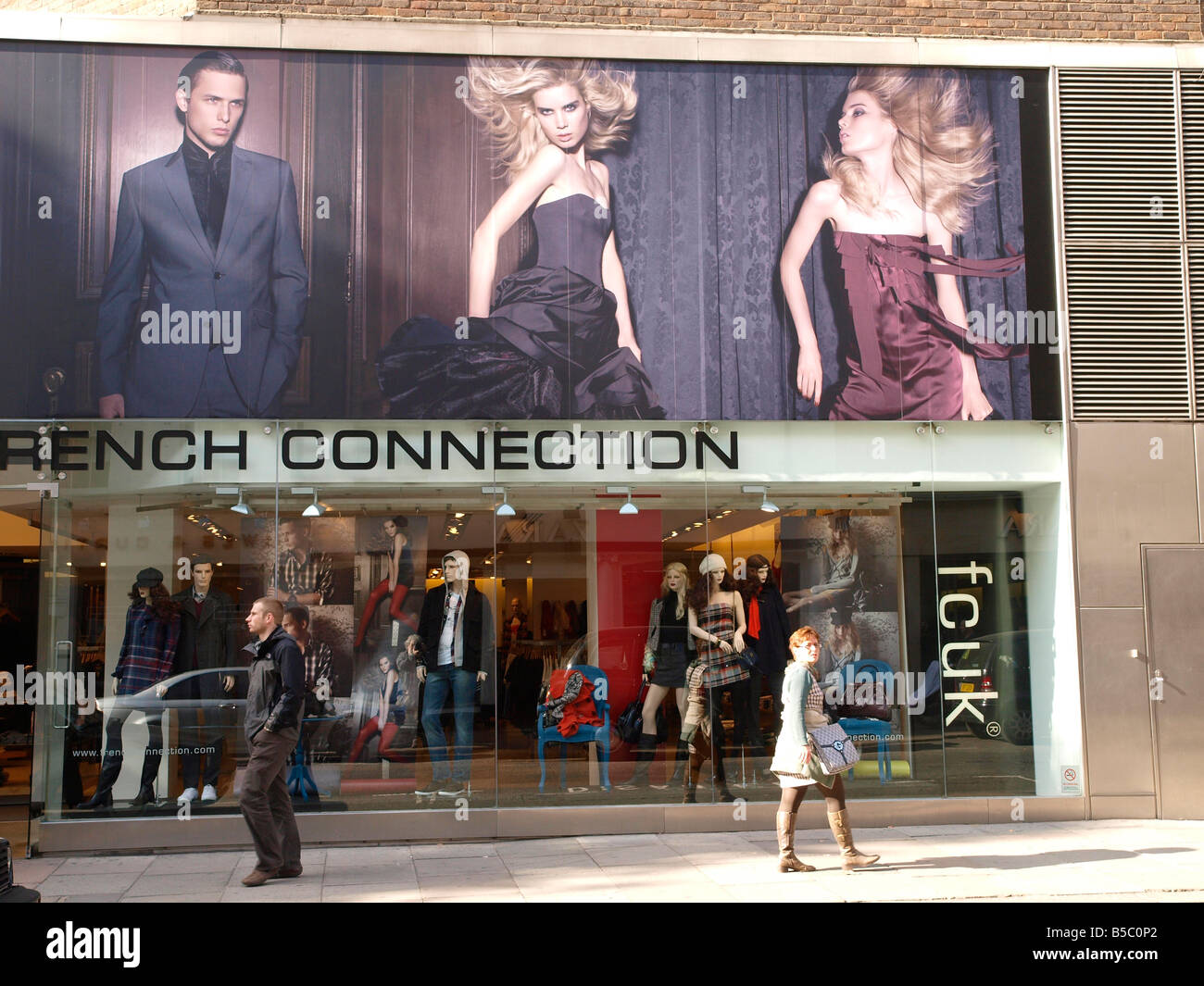 French Connection Shop in Long Acre Central London England WC2E Stock Photo