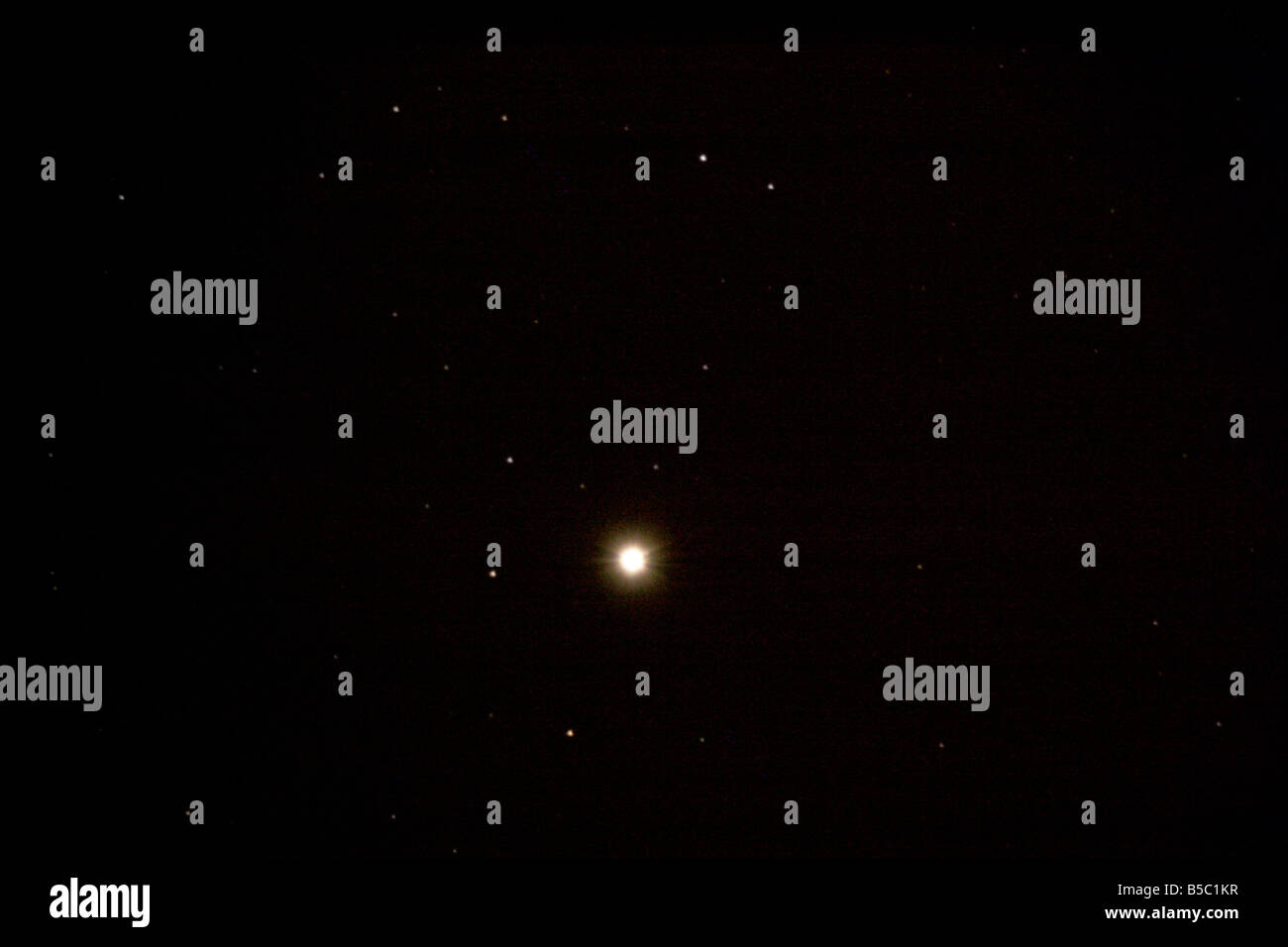 Closeup of the star Hamal, Alpha Arietis. Stock Photo