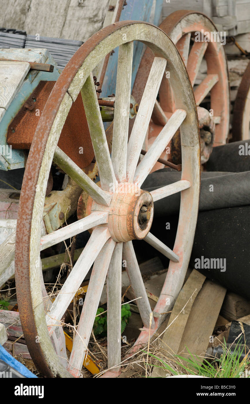 Cart Wheel Stock Photo