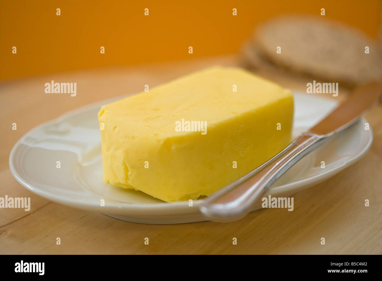Bread and butter Stock Photo Alamy