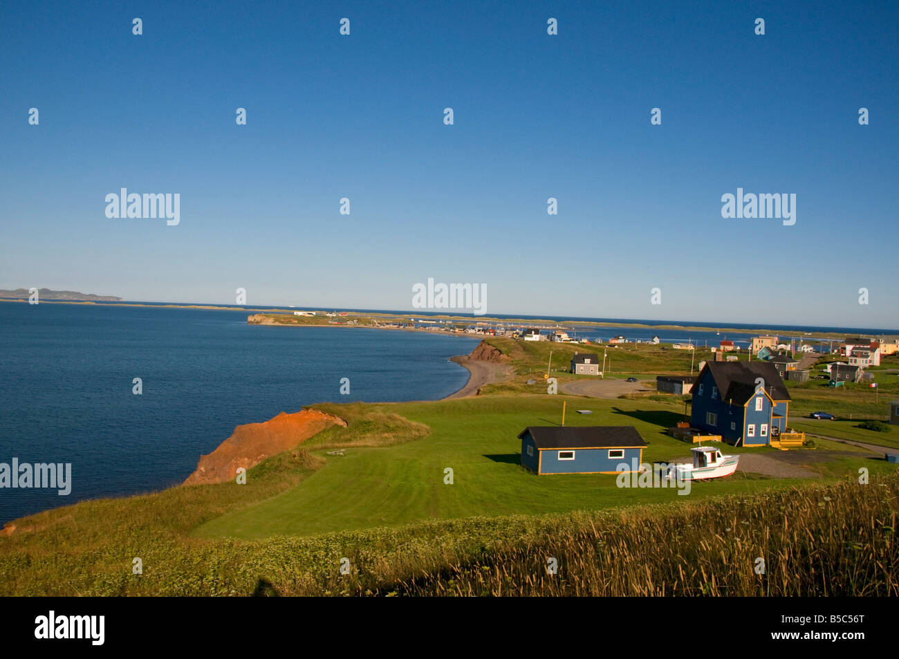 Havre Aubert iles de la Madeleine Quebec Canada Stock Photo Alamy