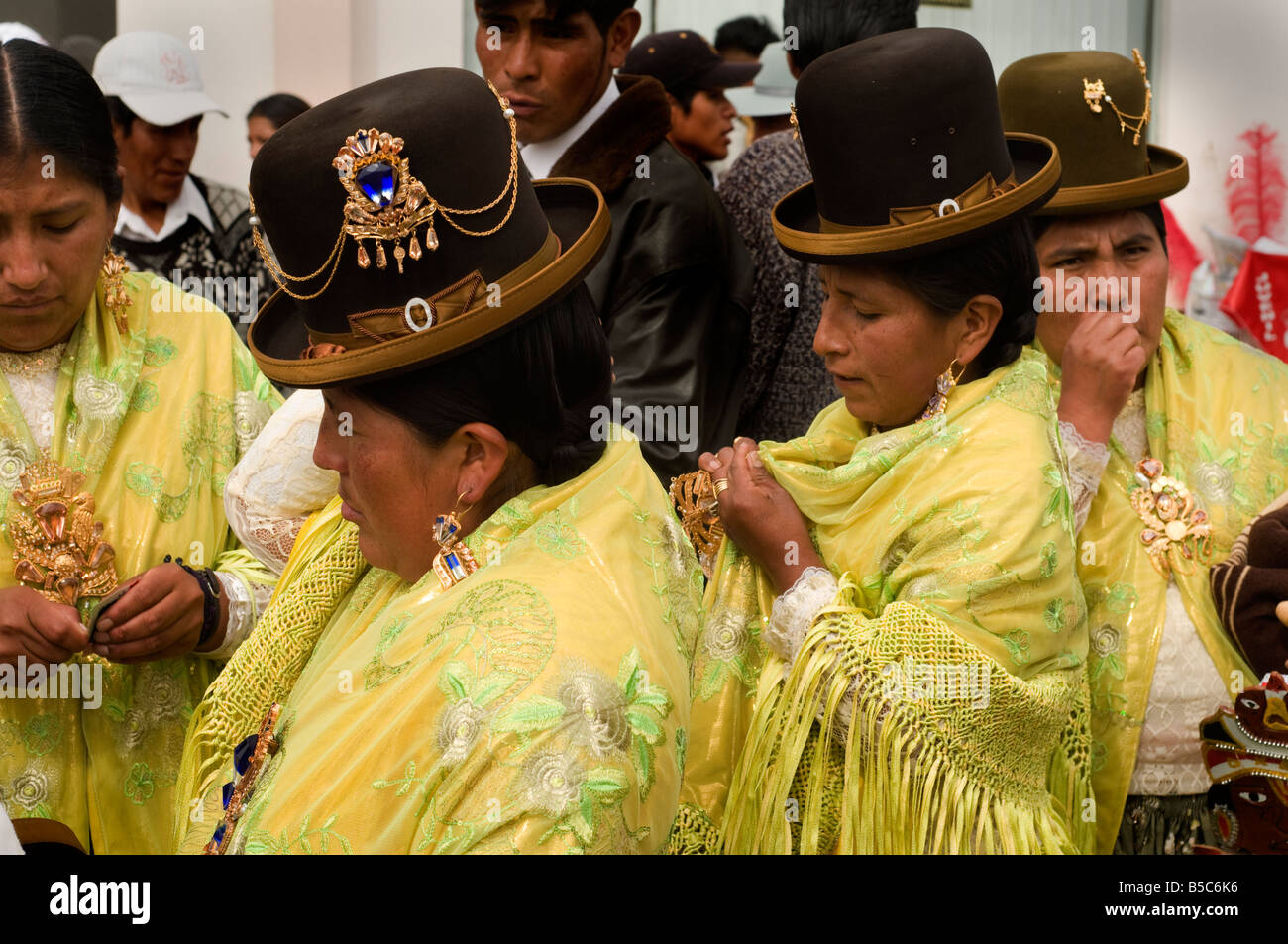 La Paz Bolivia August 22, Traditional Clothes Used By Bolivian