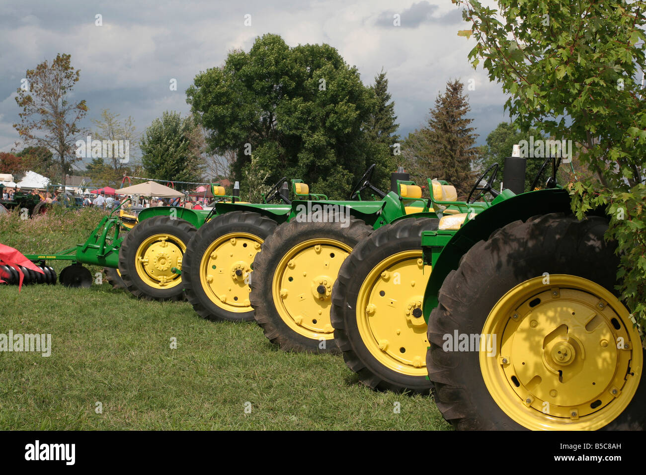 Farm tractor wheels Stock Photo Alamy