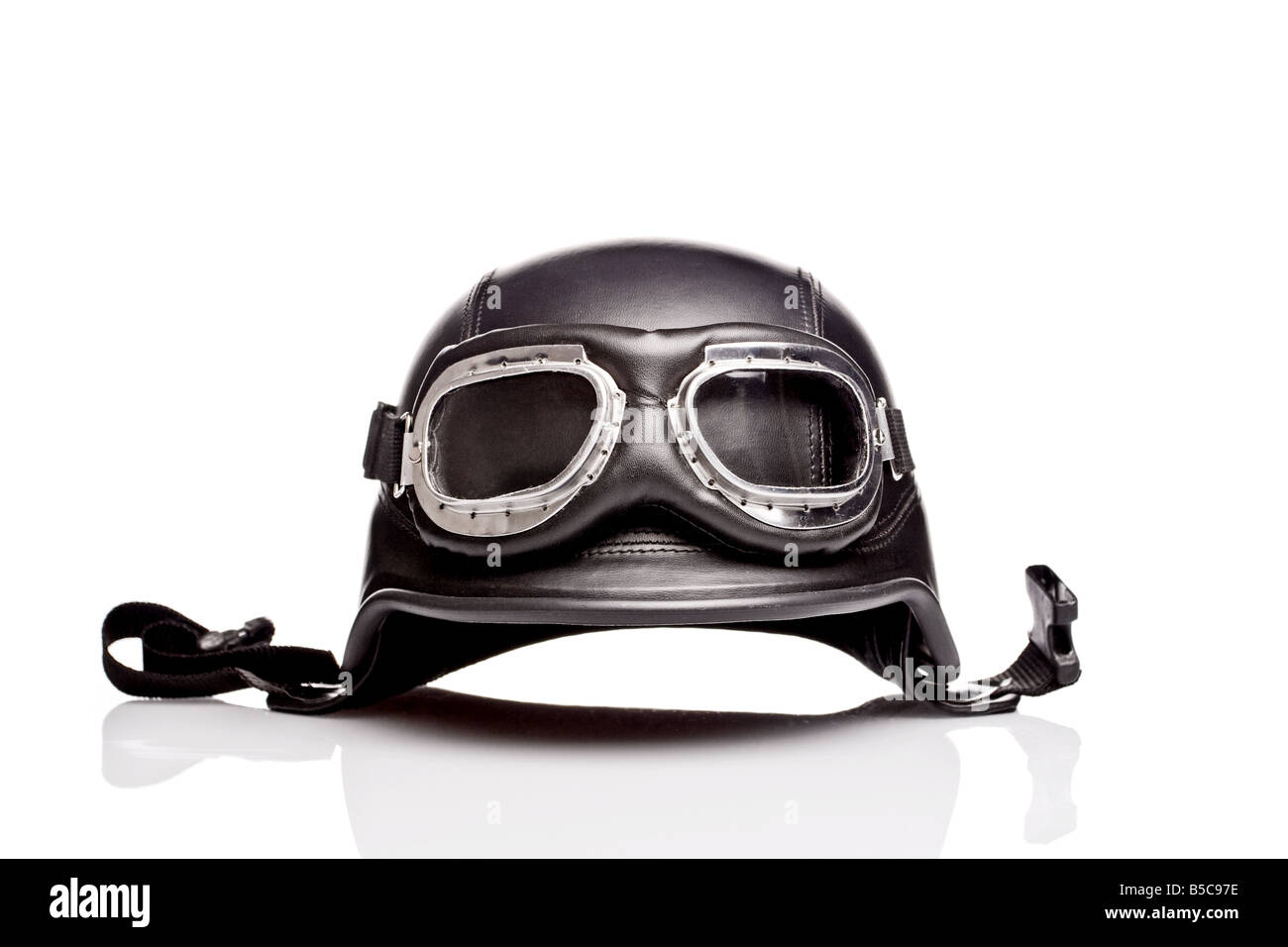 aviation motorcycle helmet Aries Flight Helmet With Communications & Visor – Bonehead Composites main image 1