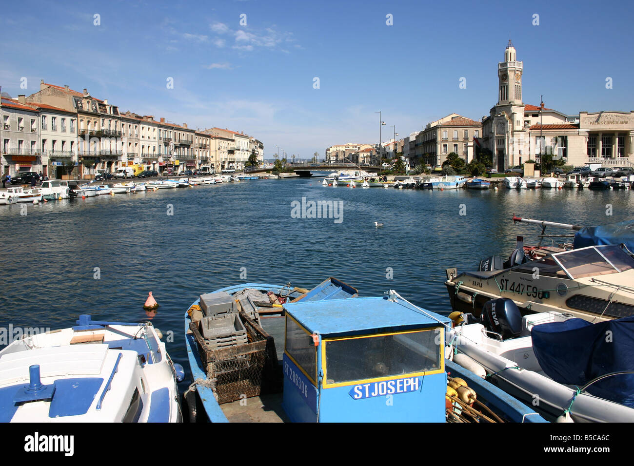 SETE IN SOUTHERN FRANCE EUROPE Stock Photo