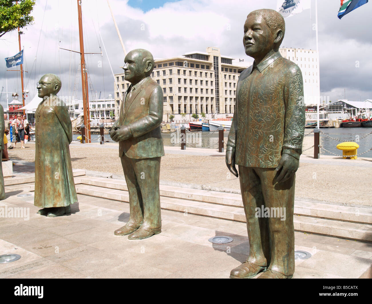 South Africa, Cape Town, statues Stock Photo Alamy