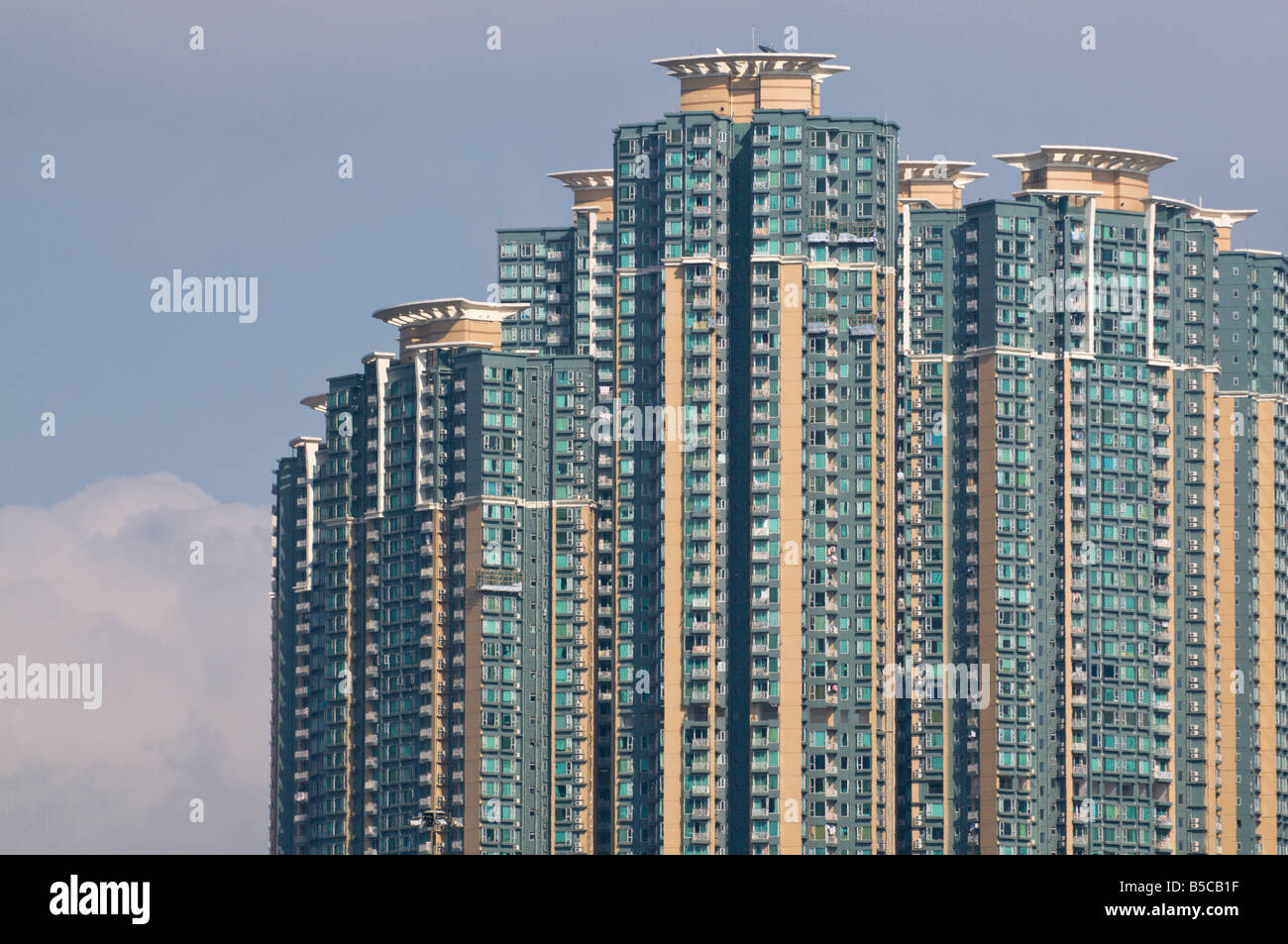 Residential living in Hong Kong Stock Photo