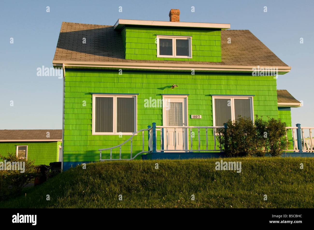 Green house Fatima Ile de Cap aux Meules Iles de la Madeleine Quebec