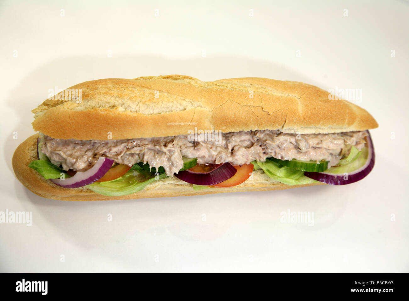 Tuna mayo baguette hires stock photography and images Alamy
