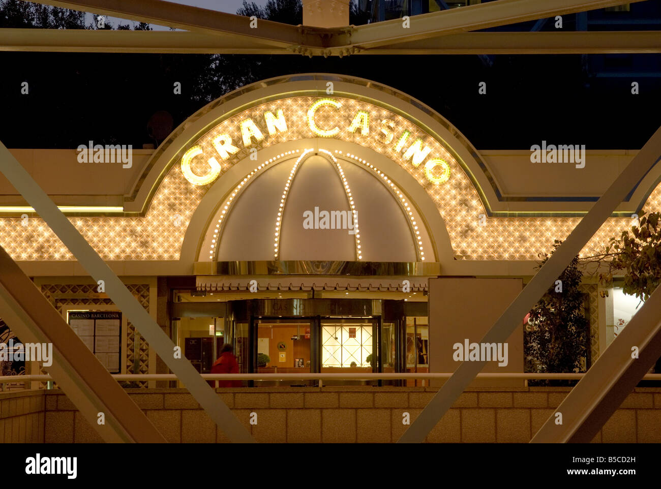 Gran Casino, Barcelona Stock Photo