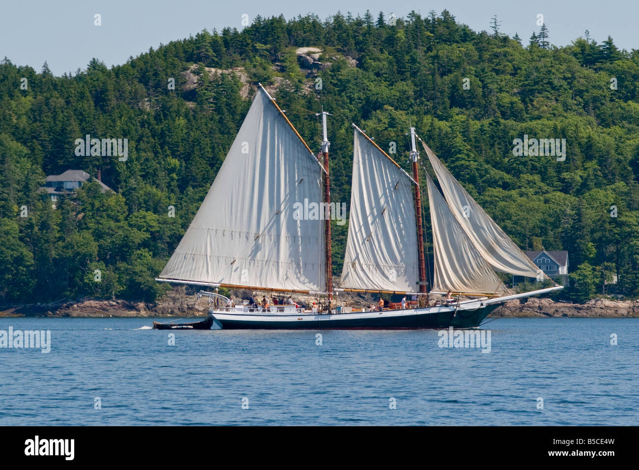 Windjammer MERCANTILE under sail Stock Photo - Alamy