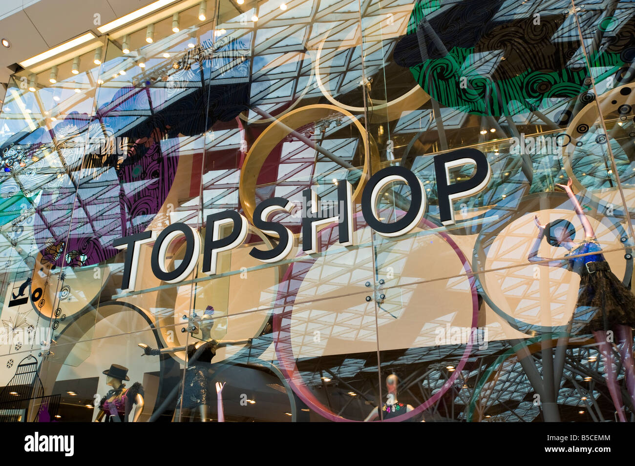 TOPSHOP Westfield Shopping Centre White City Development W12 London United  Kingdom Stock Photo - Alamy