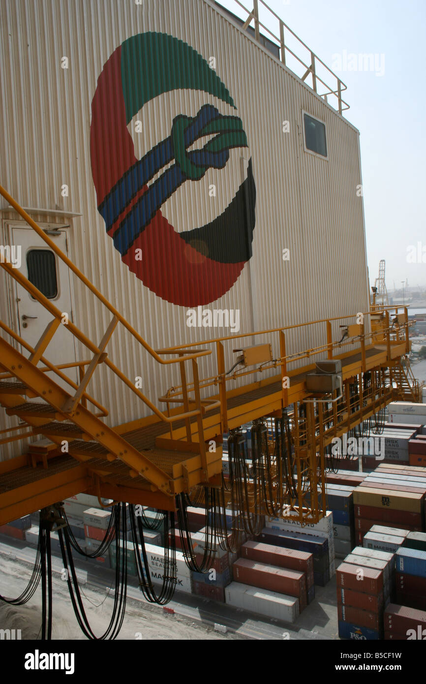 DP World Dubai Ports World Container Port UAE Teus Stock Photo Alamy