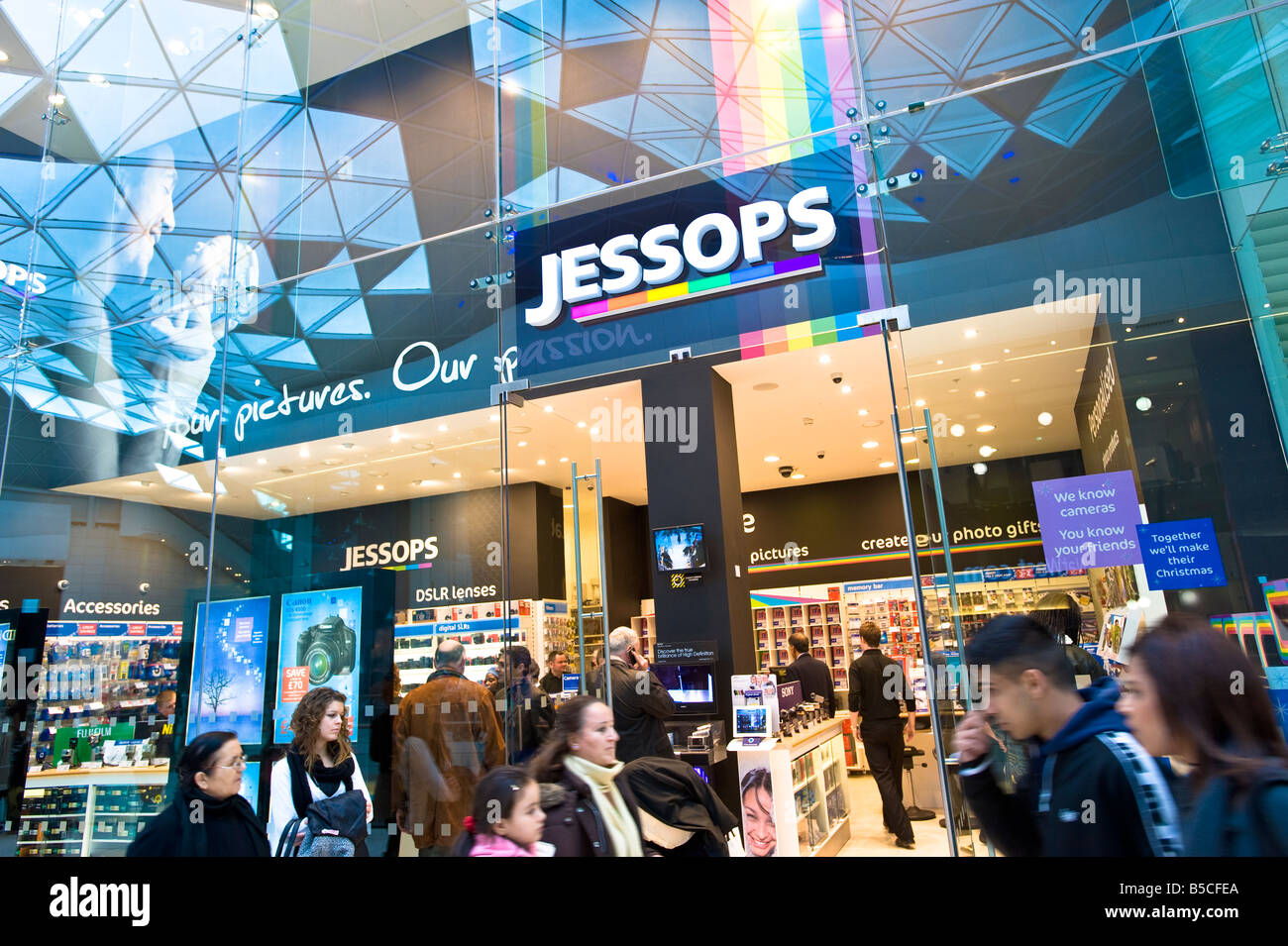 JESSOPS photographic department store in Westfield Shopping Centre