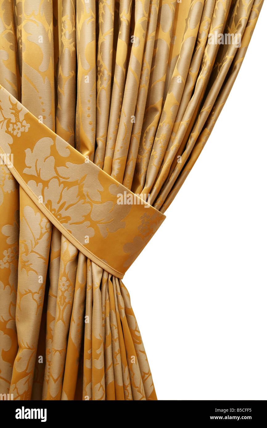beautiful curtain Stock Photo