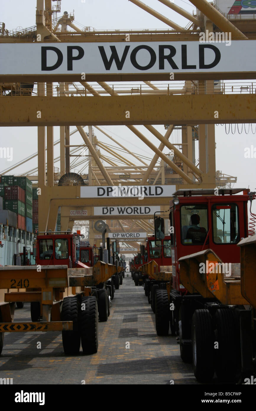DP World Dubai Ports World Container Port UAE Teus Stock Photo Alamy