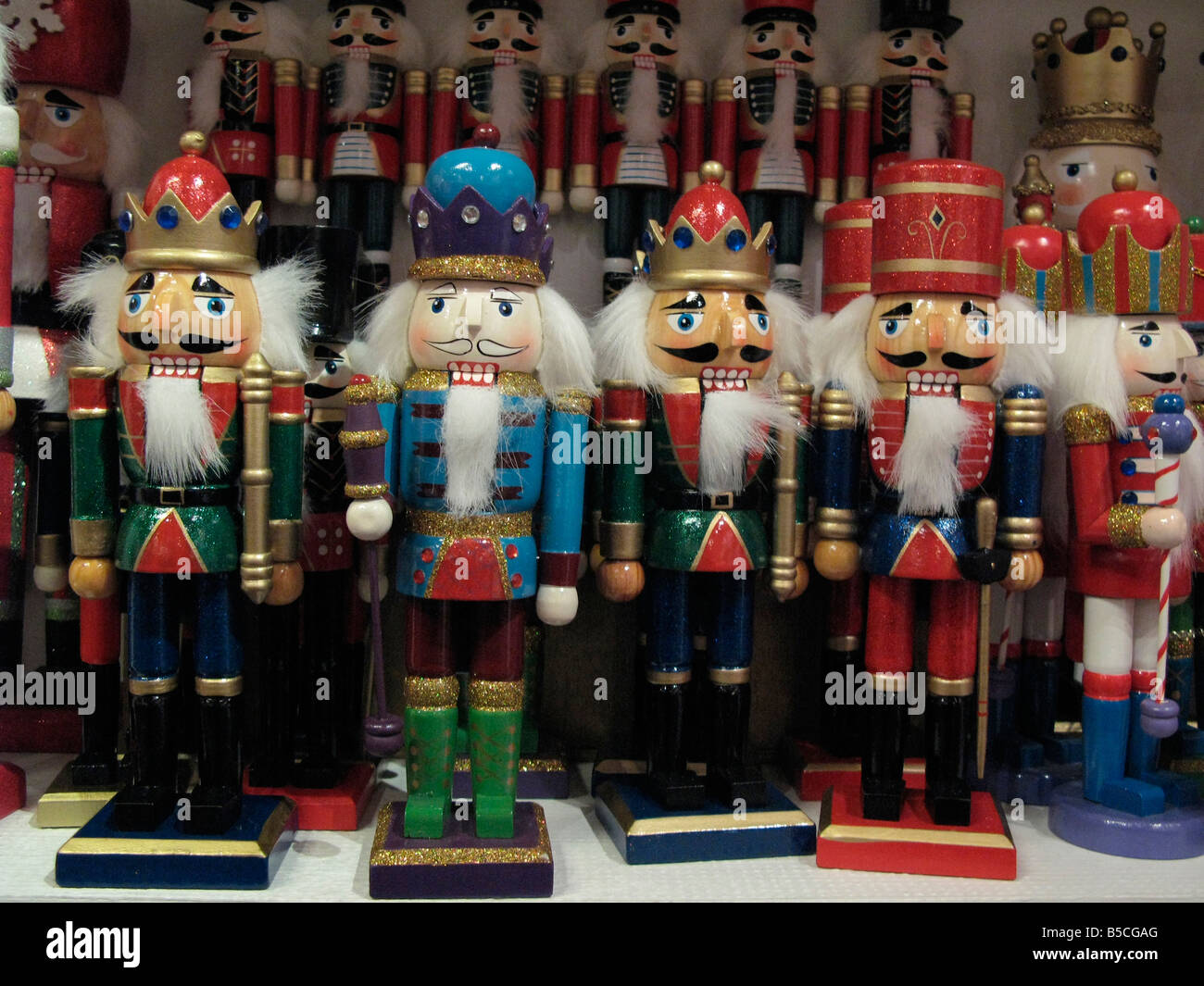 Nutcrackers toys xmas Stock Photo Alamy