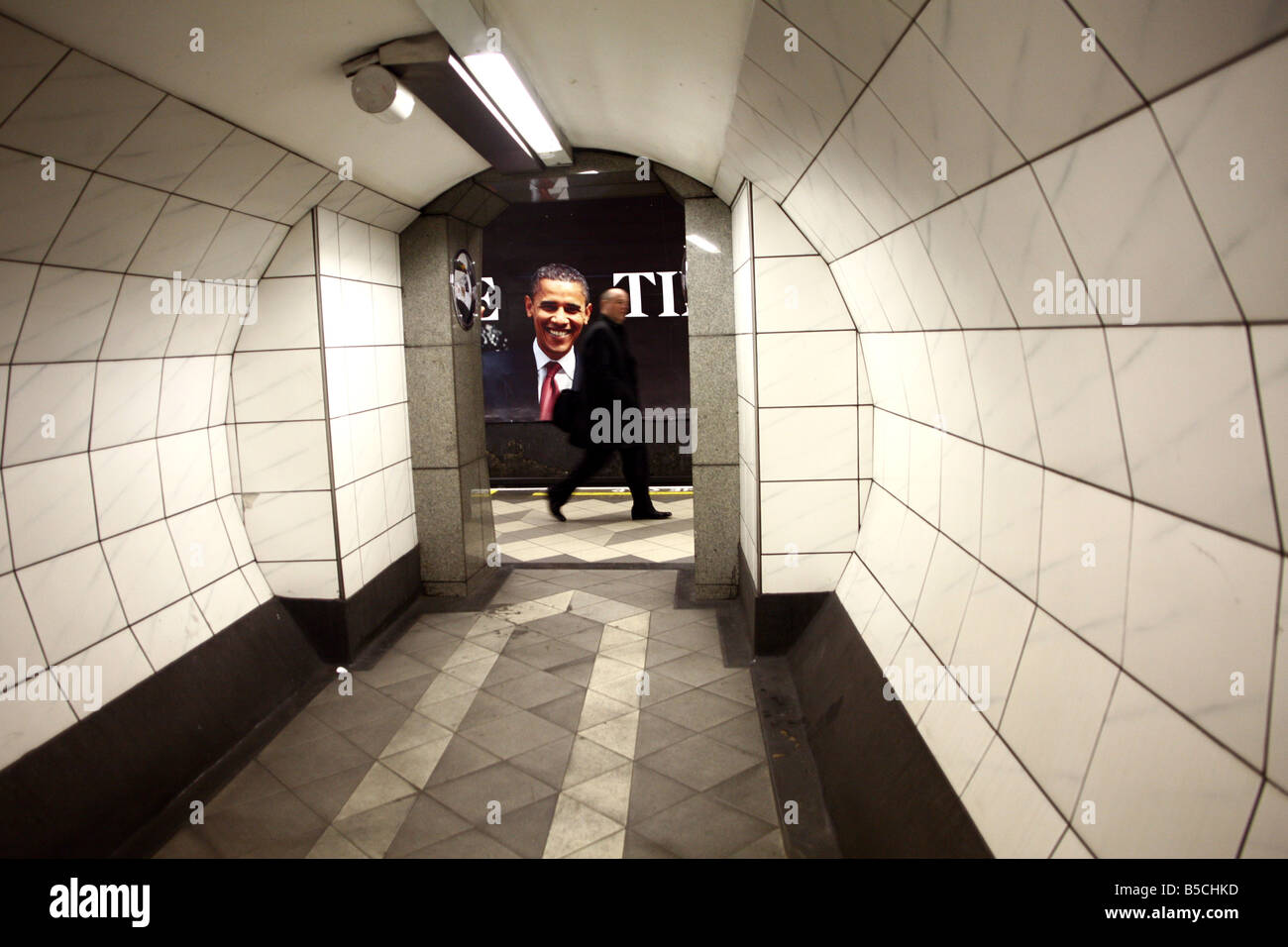 Barack Obama, in the London Underground in London Photo: pixstory ...