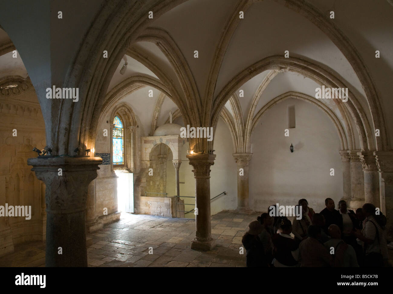 Israel Jerusalem Old City Mount Zion Coenaculum Hall of the last supper