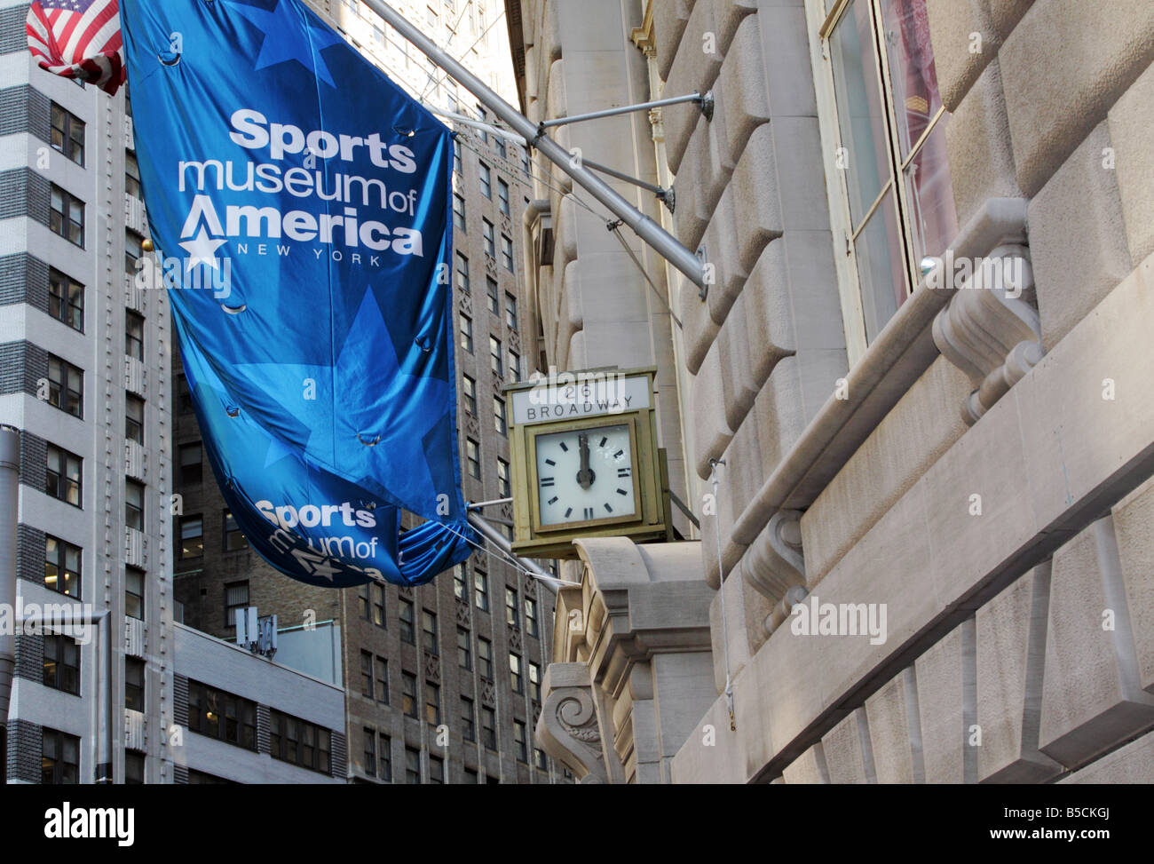 Sports Museum of America on 26 Broadway New York City USA Stock Photo