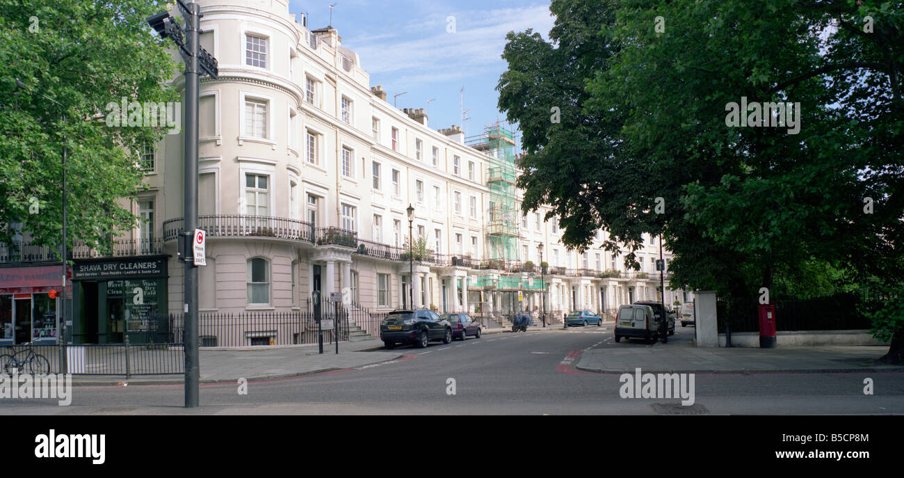 Kensington London Royal Crescent W11 Stock Photo Alamy