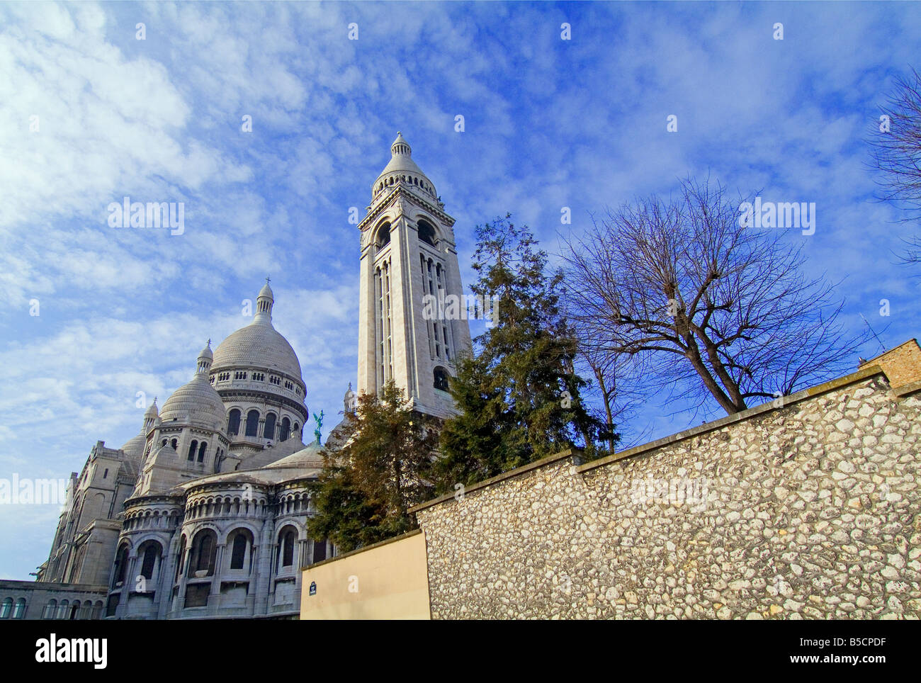 Sacré Coeur Basilica, Paris, France Stock Photo