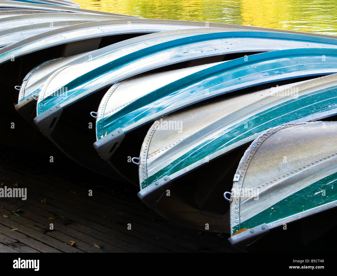 Rowboat Color Rowboats and fall colors on Central Park pond, New York City, New York ...