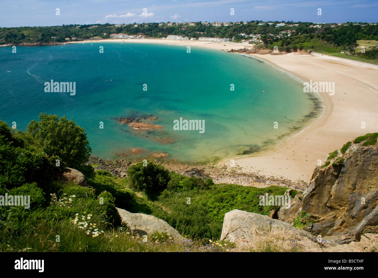 'St Brelades' Bay, Jersey Stock Photo