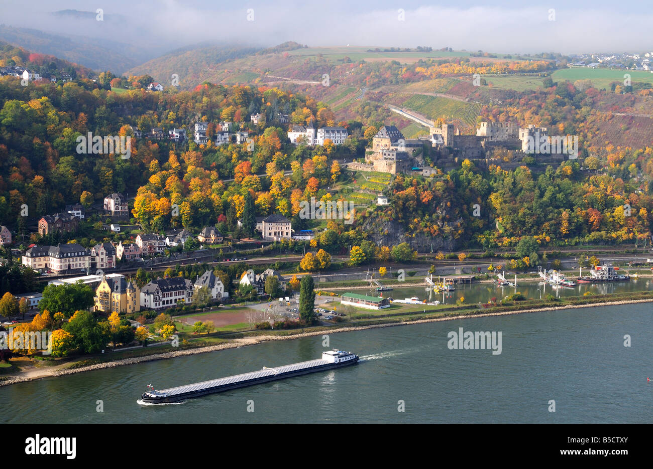 Rheinfels castle sankt goar hi-res stock photography and images - Alamy